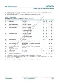 BGD704/09 Datasheet Page 5