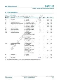 BGD712C Datasheet Page 3