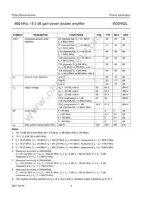 BGD902L Datasheet Page 4