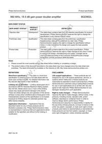 BGD902L Datasheet Page 9