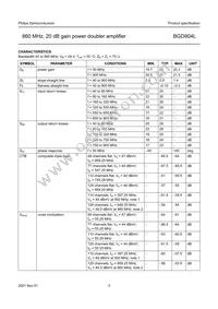 BGD904L Datasheet Page 3