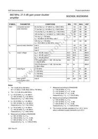 BGD906 Datasheet Page 4