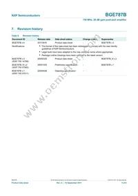 BGE787B Datasheet Page 5