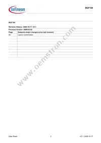 BGF 104C E6327 Datasheet Page 3