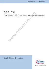 BGF 109L E6328 Datasheet Cover