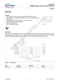 BGF104CE6328XTSA1 Datasheet Page 4