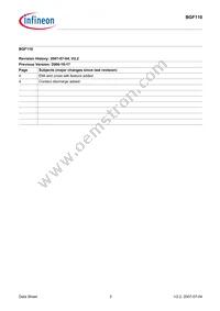 BGF110E6327XT Datasheet Page 3