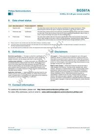 BGS67A Datasheet Page 6