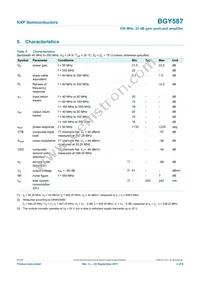 BGY587 Datasheet Page 3