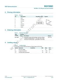 BGY588C Datasheet Page 2