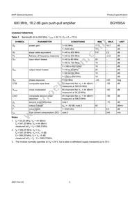 BGY685A Datasheet Page 3