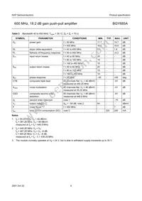 BGY685A Datasheet Page 5