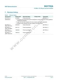 BGY785A Datasheet Page 8