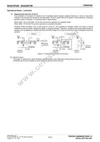 BH2220FVM-TR Datasheet Page 10