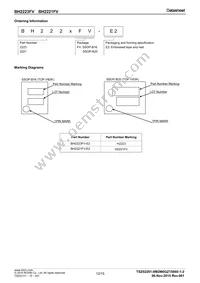 BH2223FV-E2 Datasheet Page 12