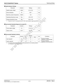 BH30SA3WGUT-E2 Datasheet Page 2