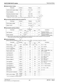 BH31NB1WHFV-TR Datasheet Page 2