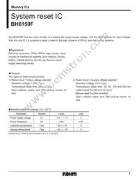 BH6150F-E2 Datasheet Cover