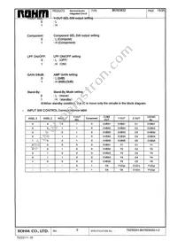 BH7623KS2 Datasheet Page 13
