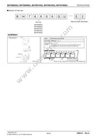 BH76909GU-E2 Datasheet Page 16