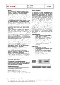 BHA250 Datasheet Page 2