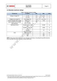 BHA250 Datasheet Page 9