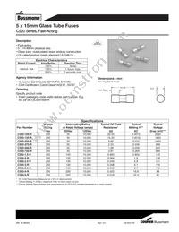 BK/C520-375-R Datasheet Cover
