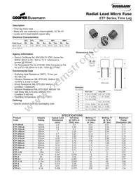 BK/ETF-80MA Datasheet Cover