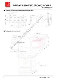 BL-2835R650-20 Datasheet Page 3