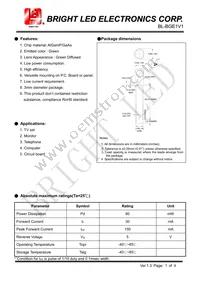 BL-BGE1V1 Datasheet Cover