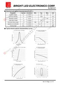 BL-BKC3V1 Datasheet Page 2