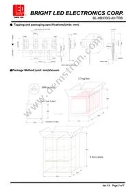 BL-HB333Q-AV-TRB Datasheet Page 3