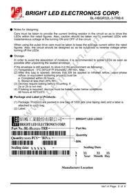 BL-HBGR32L-3-TRB-8 Datasheet Page 9