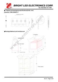 BL-HGE36D-AV-TRB Datasheet Page 3