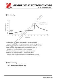 BL-HGE36D-AV-TRB Datasheet Page 7