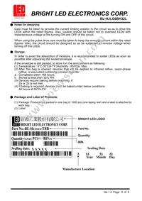 BL-HJLG6BH32L Datasheet Page 9