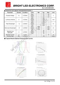 BL-HJXGXBX32N Datasheet Page 2