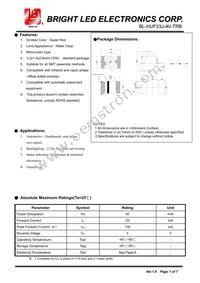 BL-HUF33J-AV-TRB Datasheet Cover