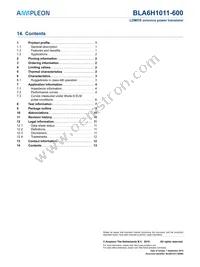 BLA6H1011-600 Datasheet Page 13