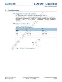 BLA8G1011LS-300U Datasheet Page 4