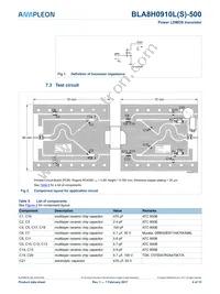 BLA8H0910L-500U Datasheet Page 4