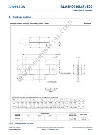 BLA8H0910L-500U Datasheet Page 8