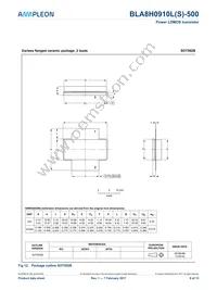 BLA8H0910L-500U Datasheet Page 9