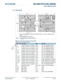 BLA9G1011LS-300GU Datasheet Page 5