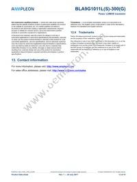 BLA9G1011LS-300GU Datasheet Page 13