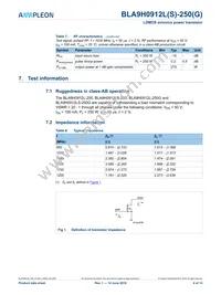 BLA9H0912LS-250GU Datasheet Page 4