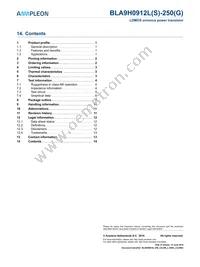 BLA9H0912LS-250GU Datasheet Page 14