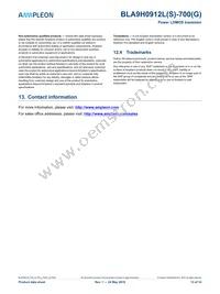 BLA9H0912LS-700U Datasheet Page 13