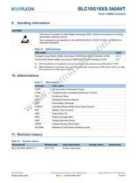 BLC10G18XS-360AVTY Datasheet Page 12