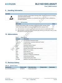 BLC10G18XS-400AVTZ Datasheet Page 13